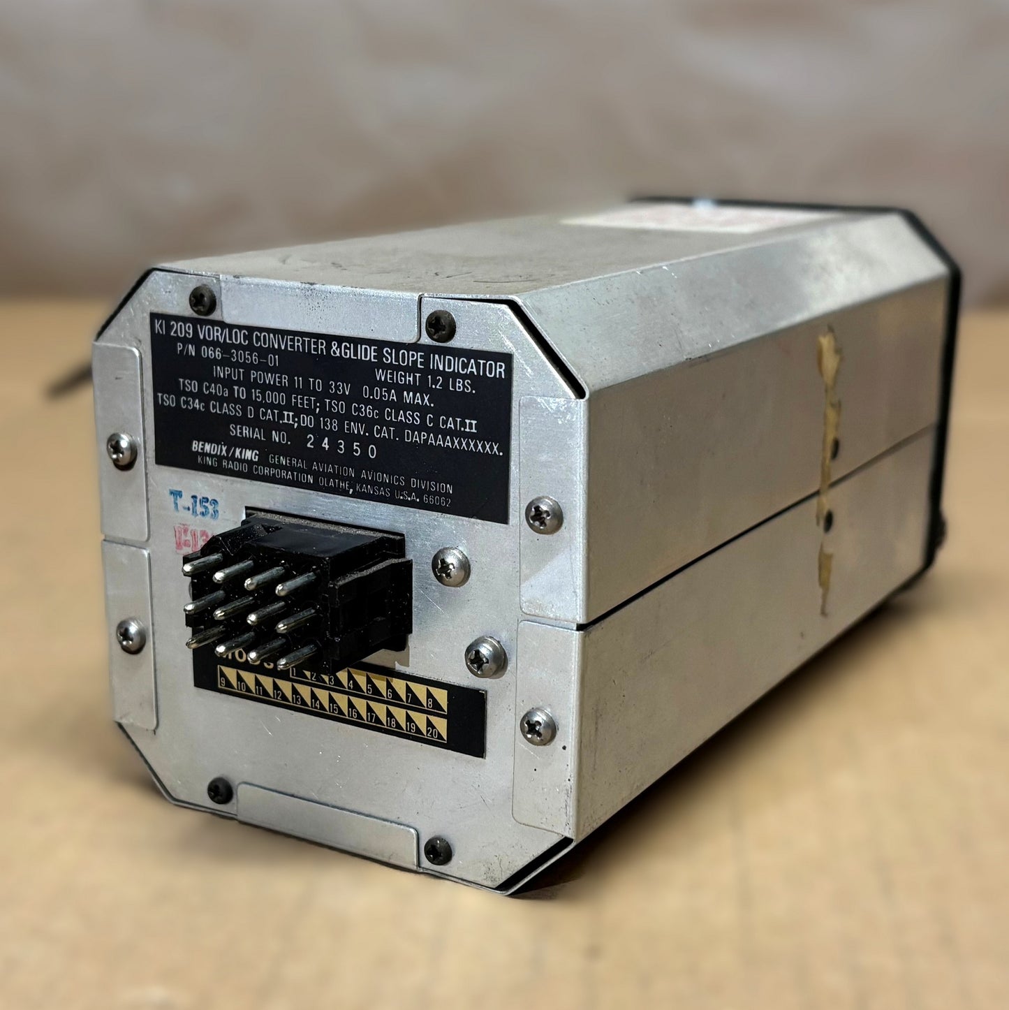 KI 209 VOR/LOC Converter & Glide Slope Indicator - King (A/R)