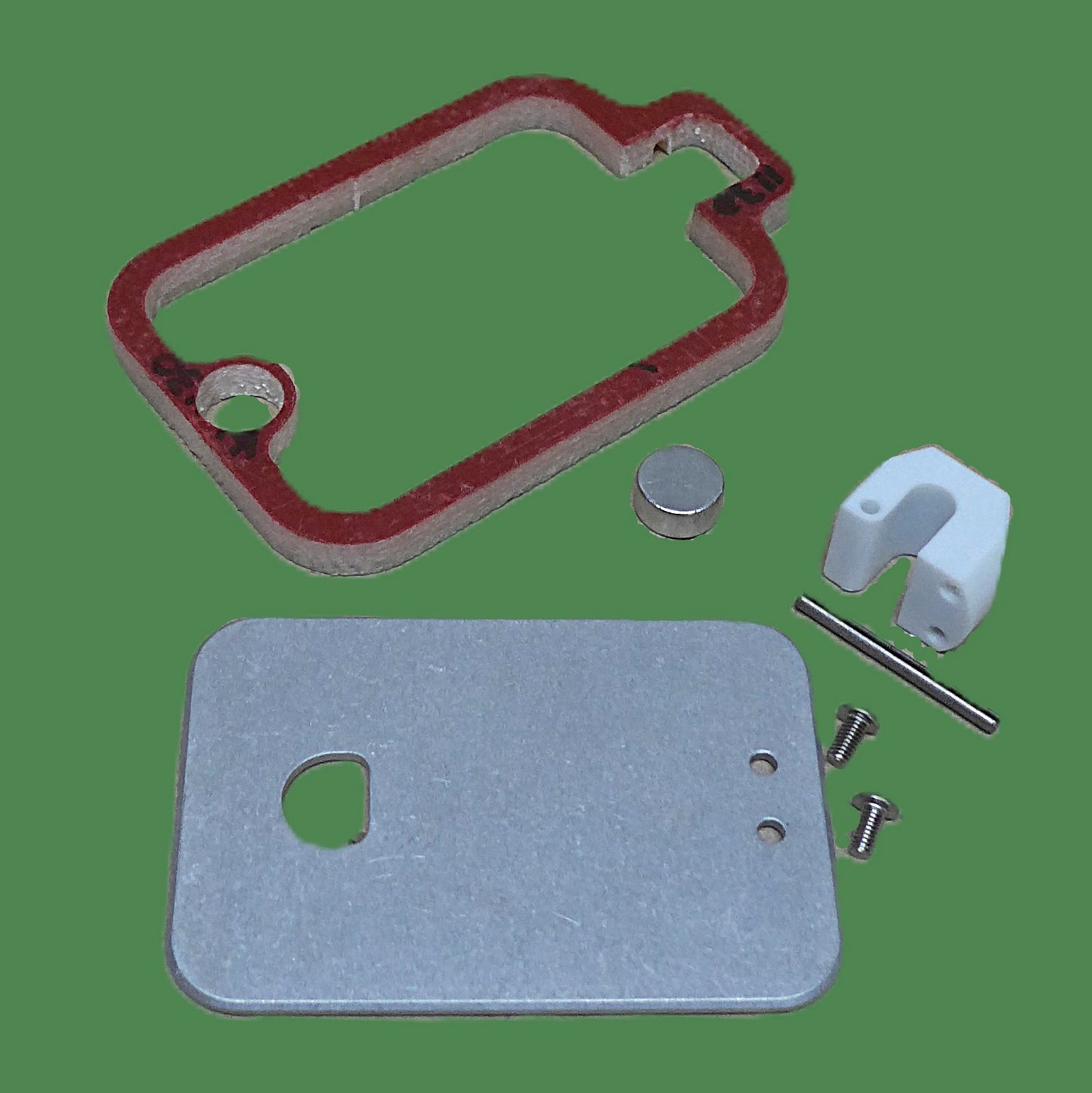 Oil Door - Machined - Assembly