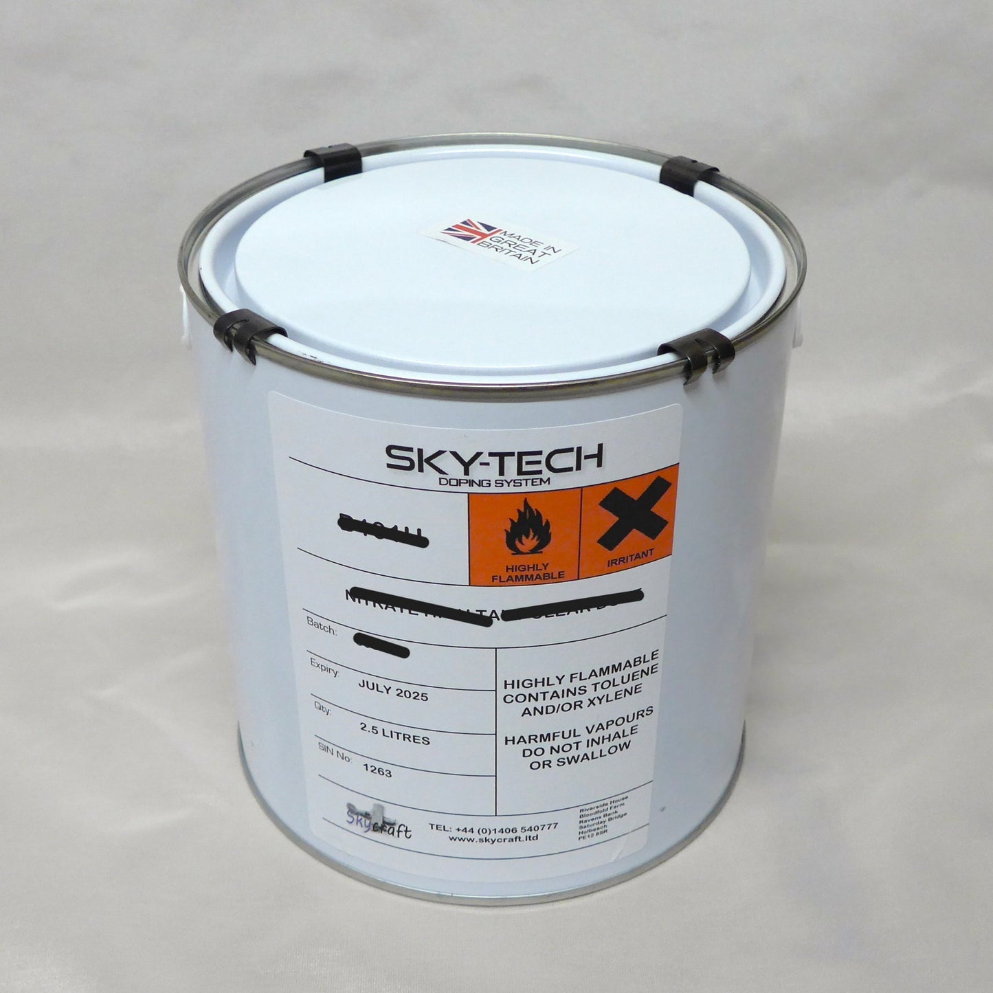 Sky Tech Fabric Cement (2.5Lt = 2.64 US Quart)