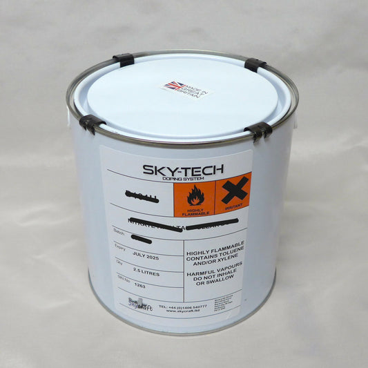 Butyrate Clear Non Taut Dope (2.5Lt = 2.64 US Quart)