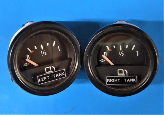 AST 52mm Fuel Gauge - Pair - 12V (A/R)