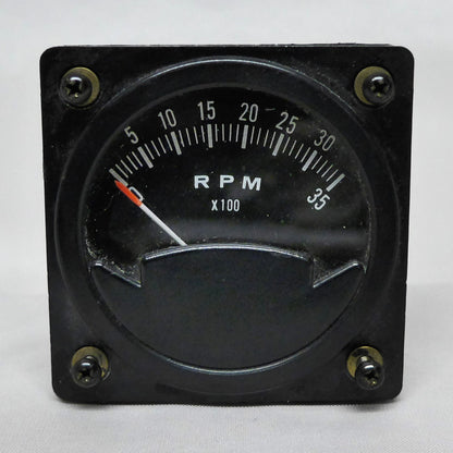 Westach 2-1/4" Square Tachometer 3500 RPM  (A/R)