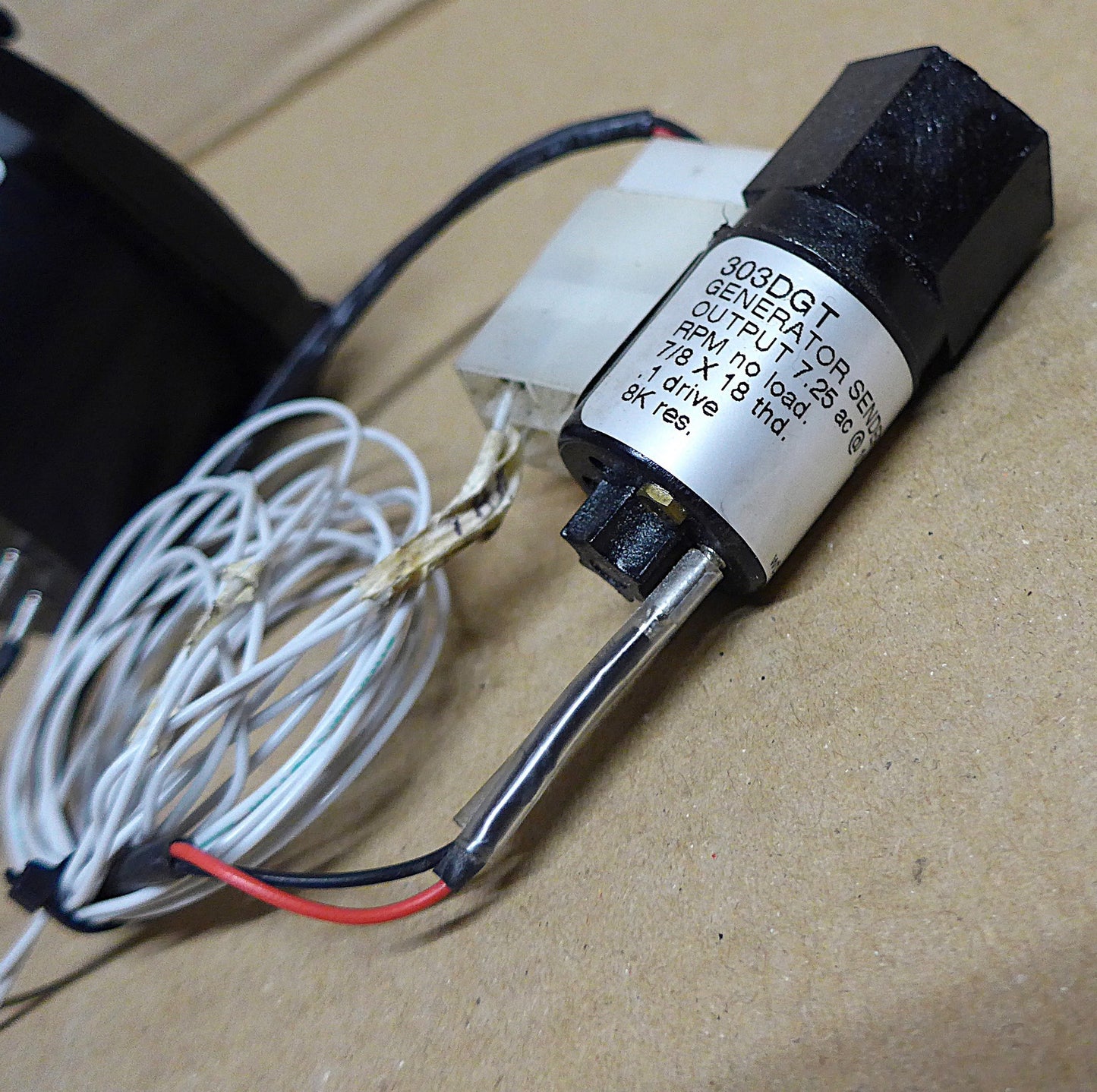 Westach 1/2 To 1 Ratio Generator Tachometer - 3 1/8" (A/R)