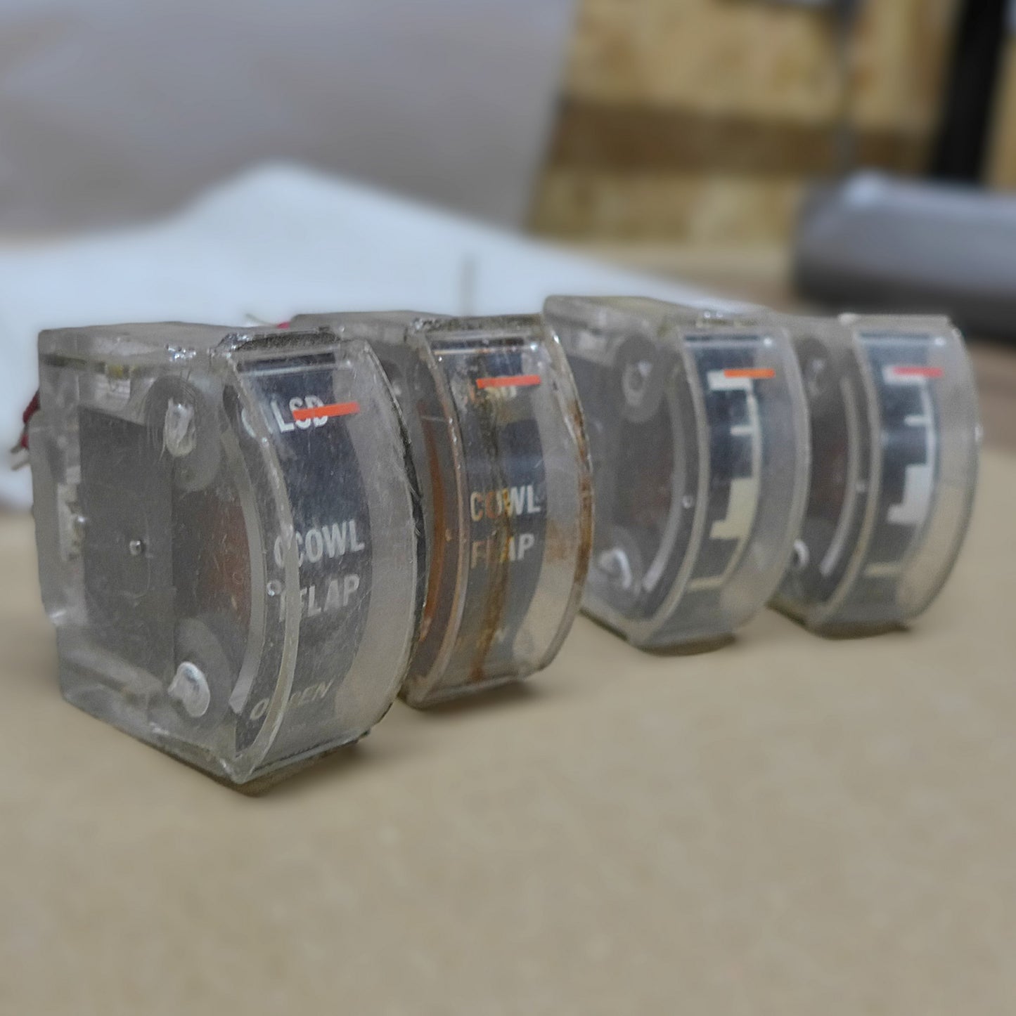 Emico Cowl Flap Indicator-Joblot-Spares or Repairs (A/R)