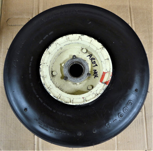 PA22 Nose Wheel - 6.00-6 C/W Tyre (A/R)