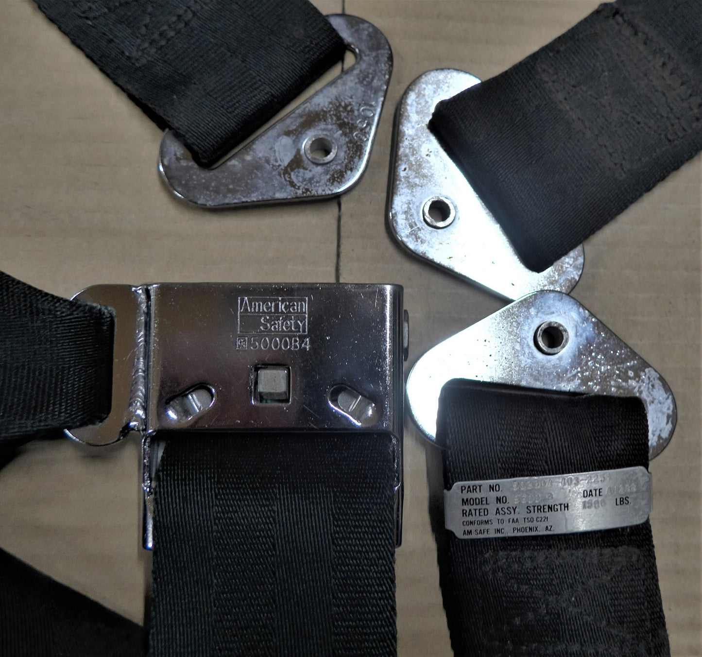 AM Safe 4-Point Harness - Pair(A/R)