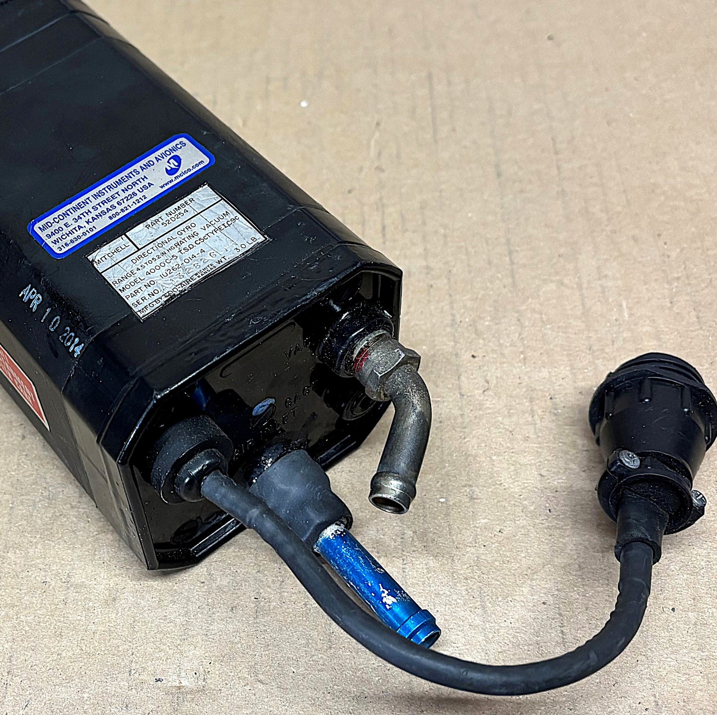 Edo-Aire Mitchell Directional Gyro Model 4000C-5 (A/R)