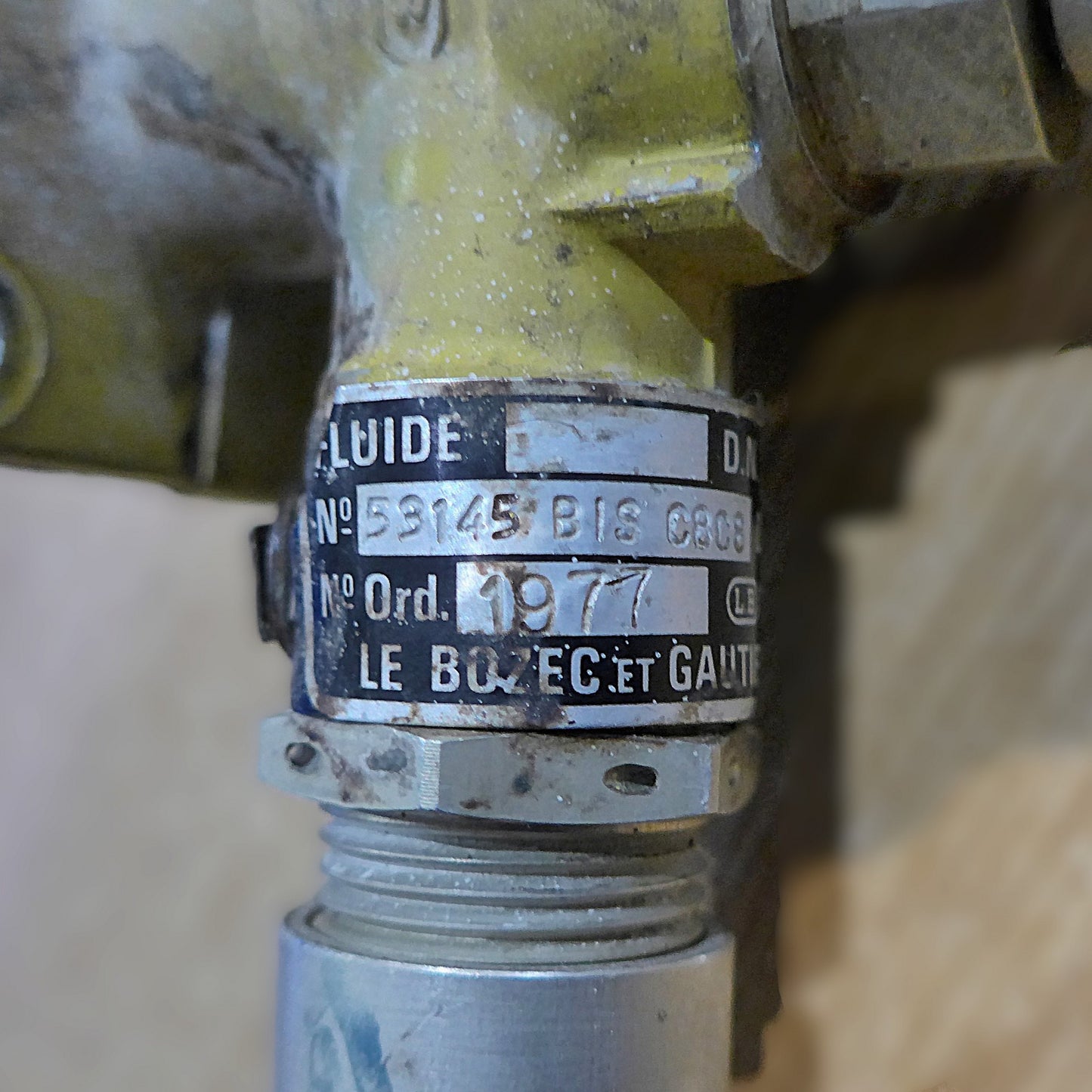Le Bozec & Gautier Fuel Valve (A/R)