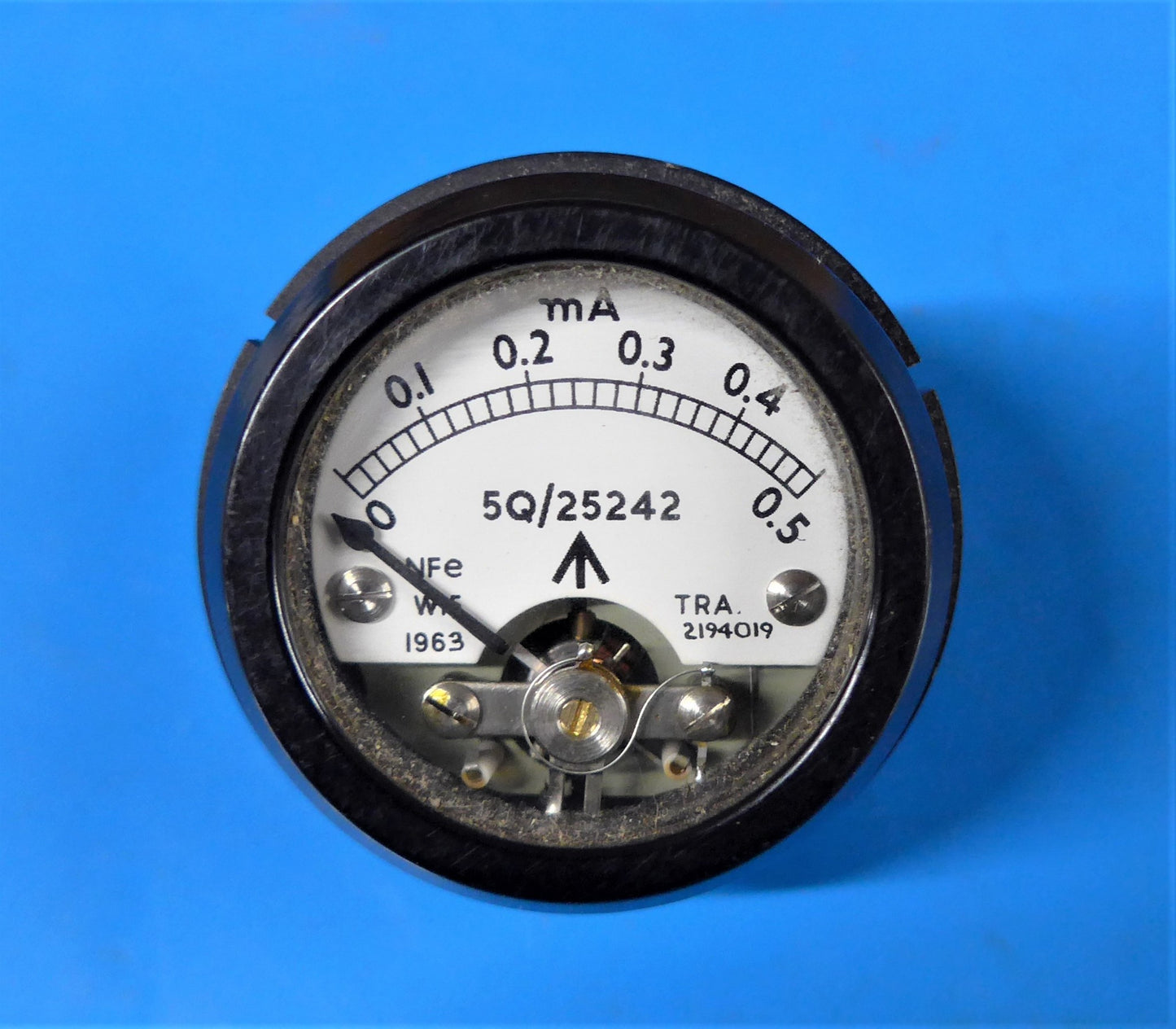 Milliamps Gauge - 0-0.5 - 36mm (A/R)