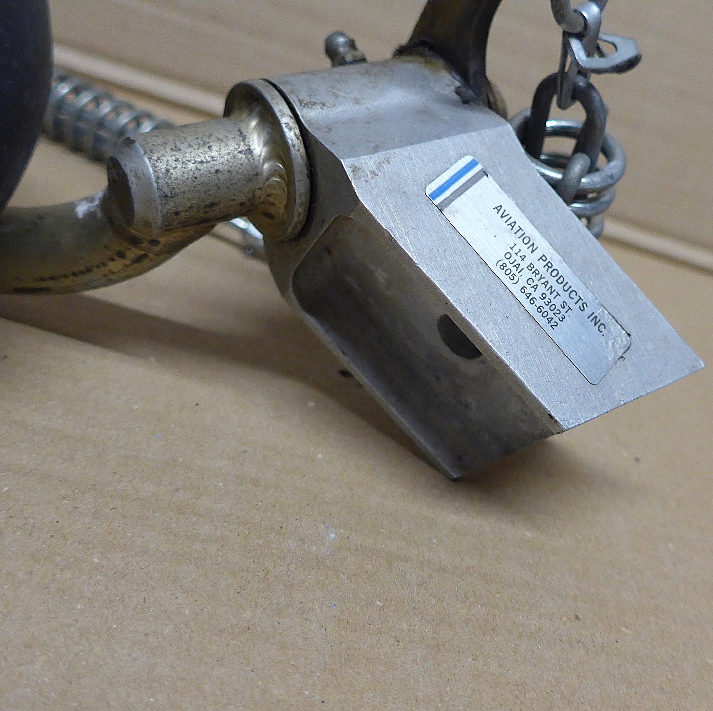 6" Single Fork Tailwheel Assembly - Aviation Products Inc. (A/R)