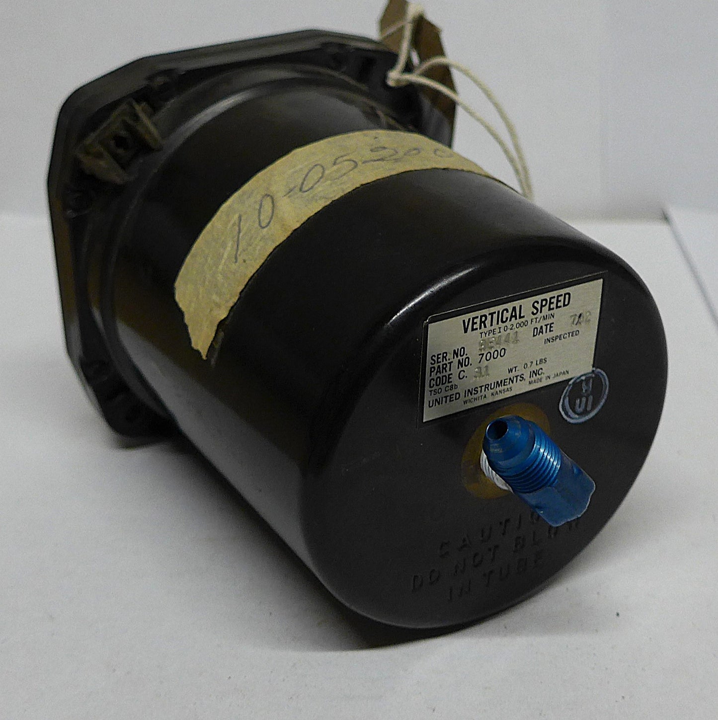 United Instruments Inc. 7000C.31 VSI - TSO'd (A/R)