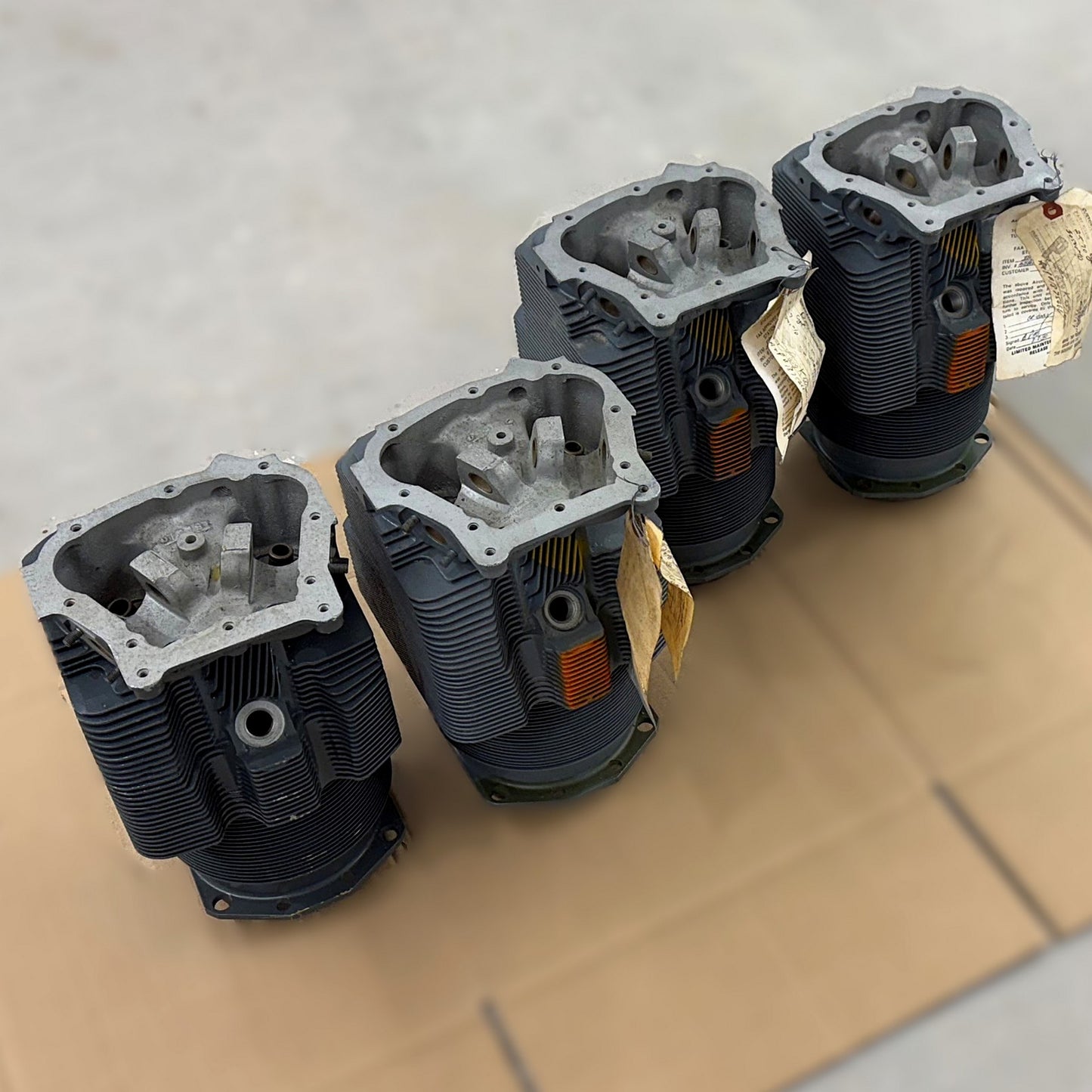 Cylinder Assy - Set Of 4 - Angle Valve, Narrow Deck-Chrome (A/R)
