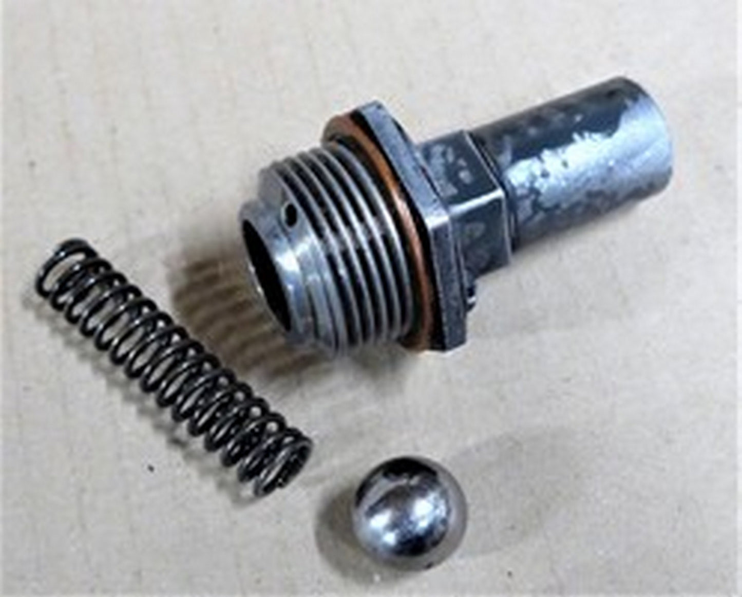 Plug - Oil Relief Valve Assy C/W Spring & Ball (A/R)