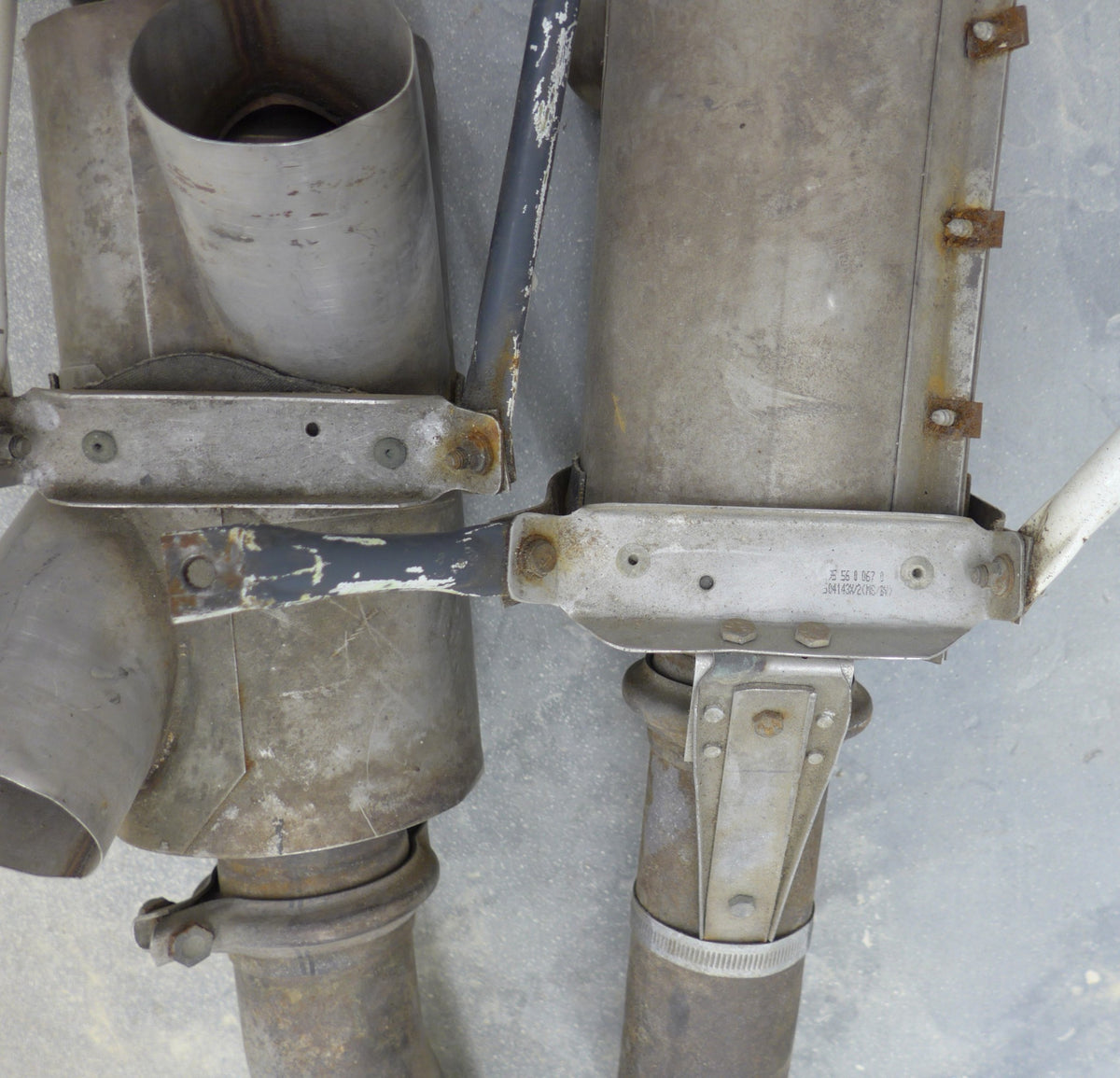 Exhaust Assembly - Sold As A Pair (A/R)