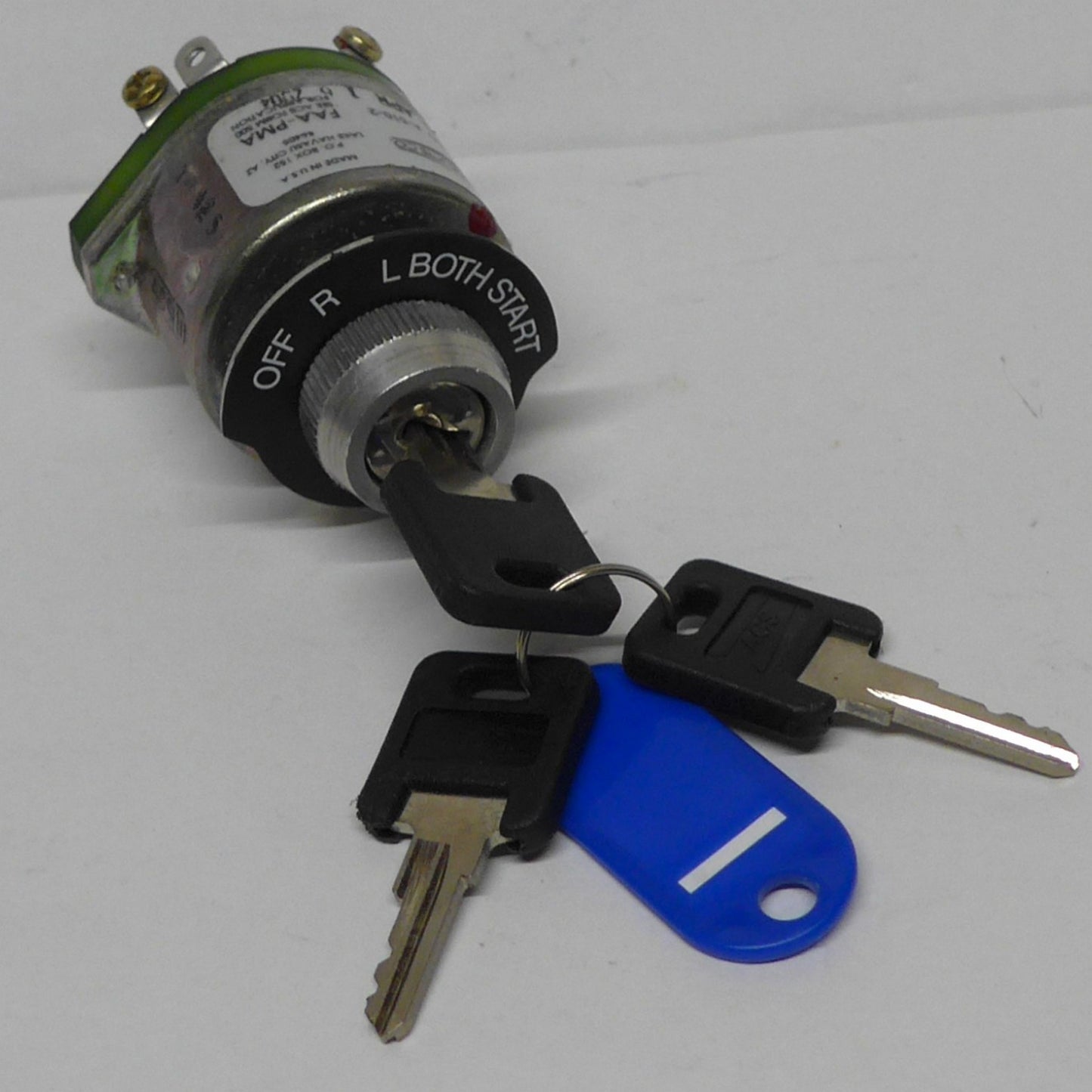 ACS Ignition Switch Off/R/L/Both/Start C/W 3 x Keys (A/R)