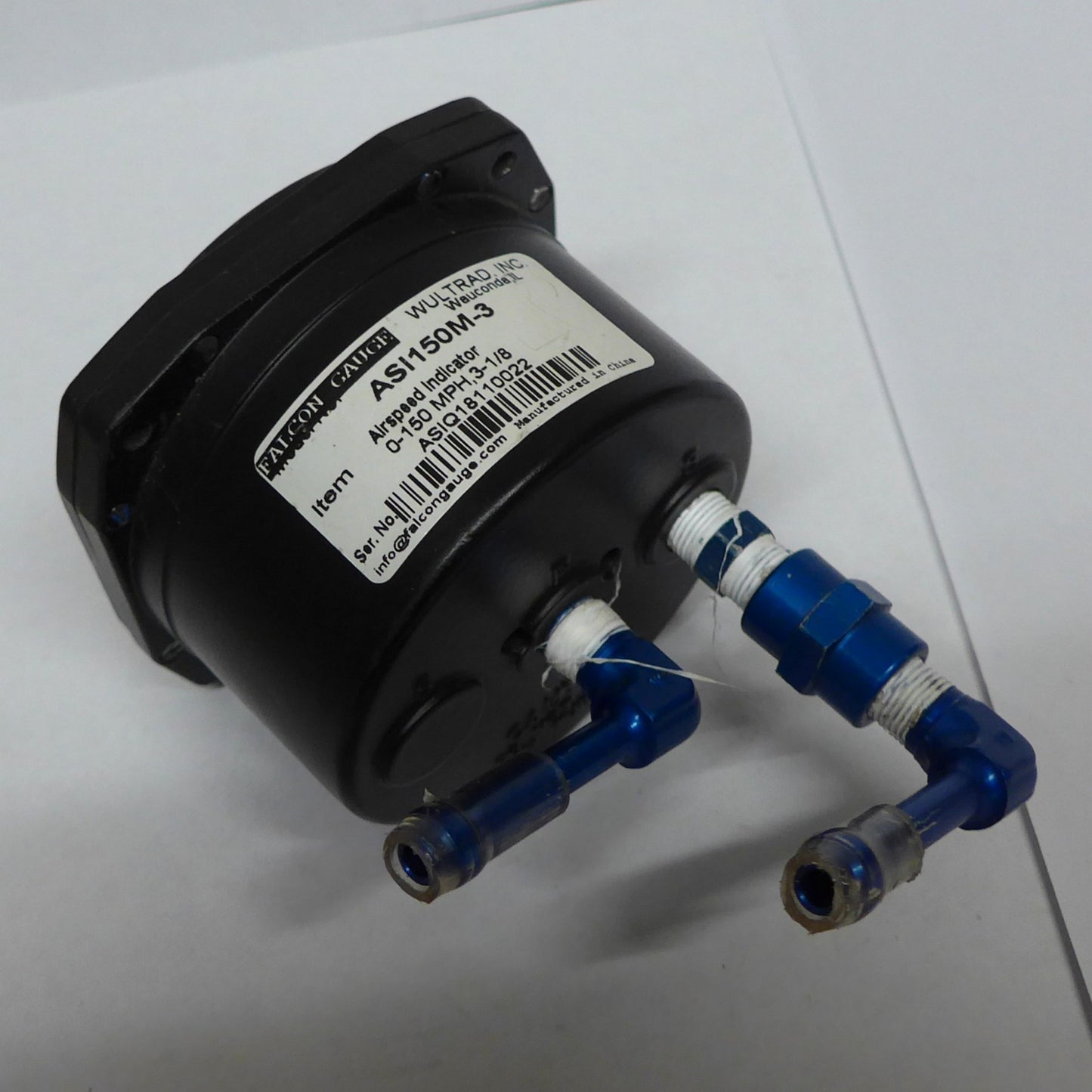 Falcon Airspeed Indicator - 0-150 MPH - 3-1/8" (A/R)
