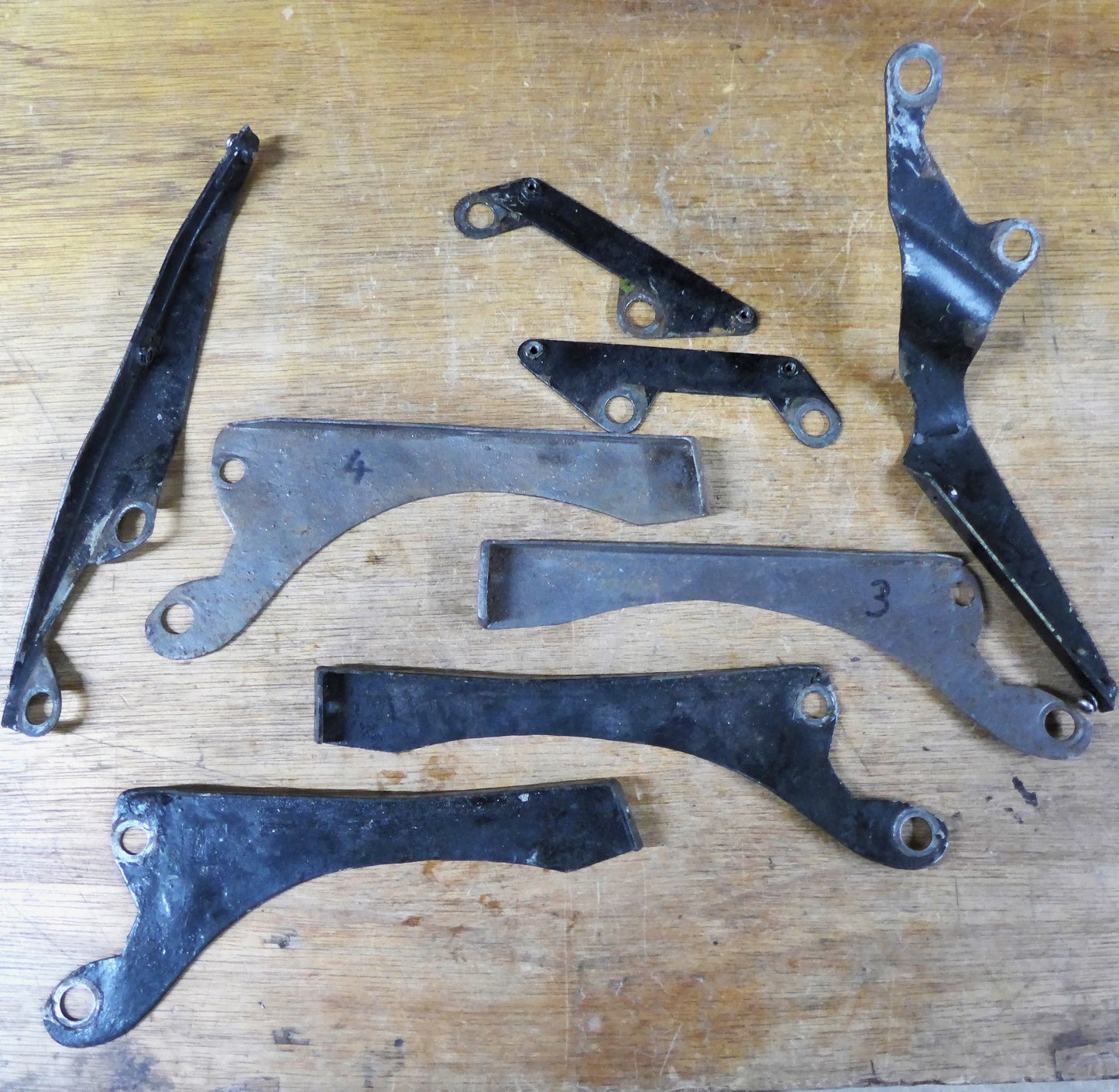 Baffle Brackets Joblot - C75,C85,C90,O-200 (A/R)