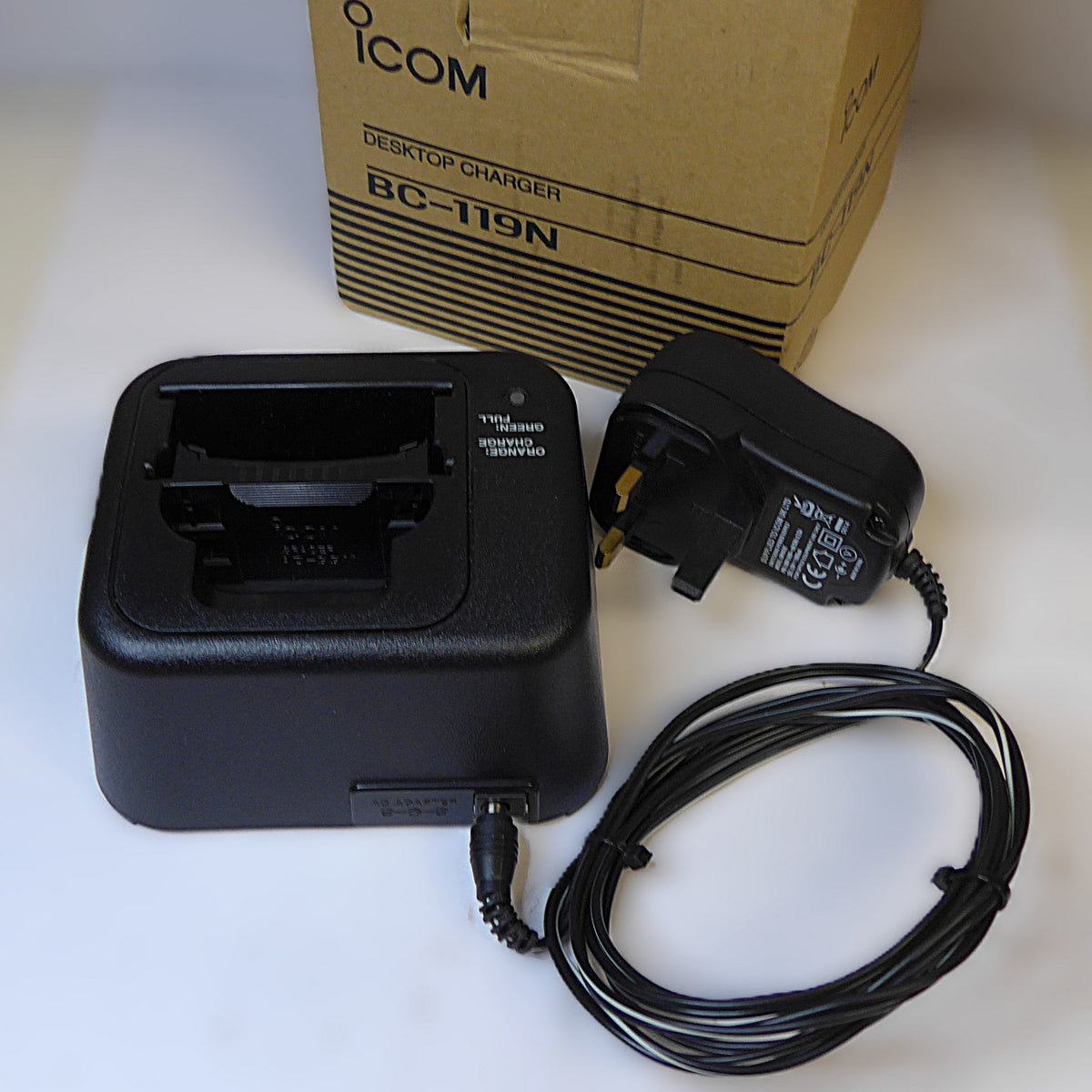 Icom BC-119N Desktop Fast Charger Inc. AD101 (A/R)