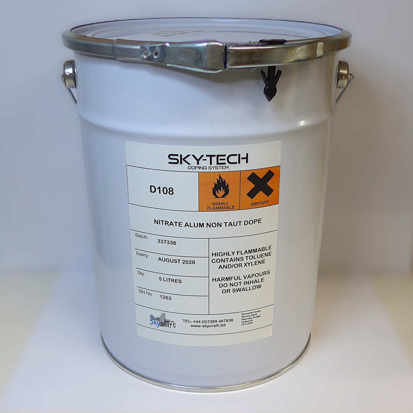 Nitrate Aluminium Non Taut Dope (5Lt = 1.32 US Gallon)