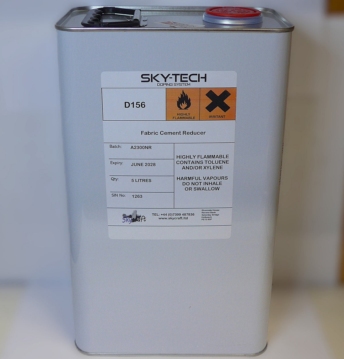 Fabric Cement Reducer (5Lt = 1.32 US Gallon)