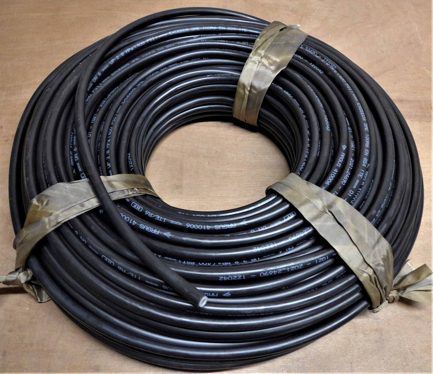 Fuel Hose Rubber - 1/4" - Sold Per Foot