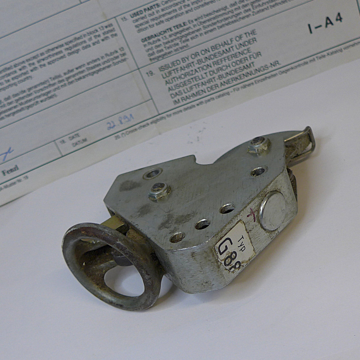 TOST G 88 C of G Release Hook (A/R)