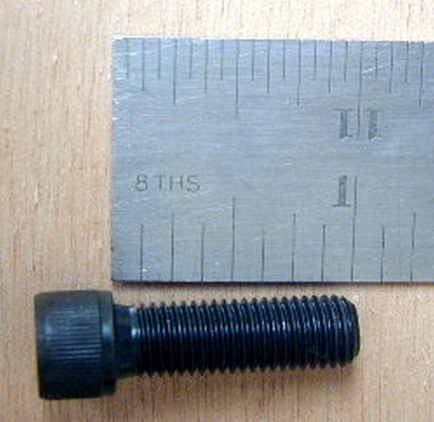 Wheel Cap Screw 1"