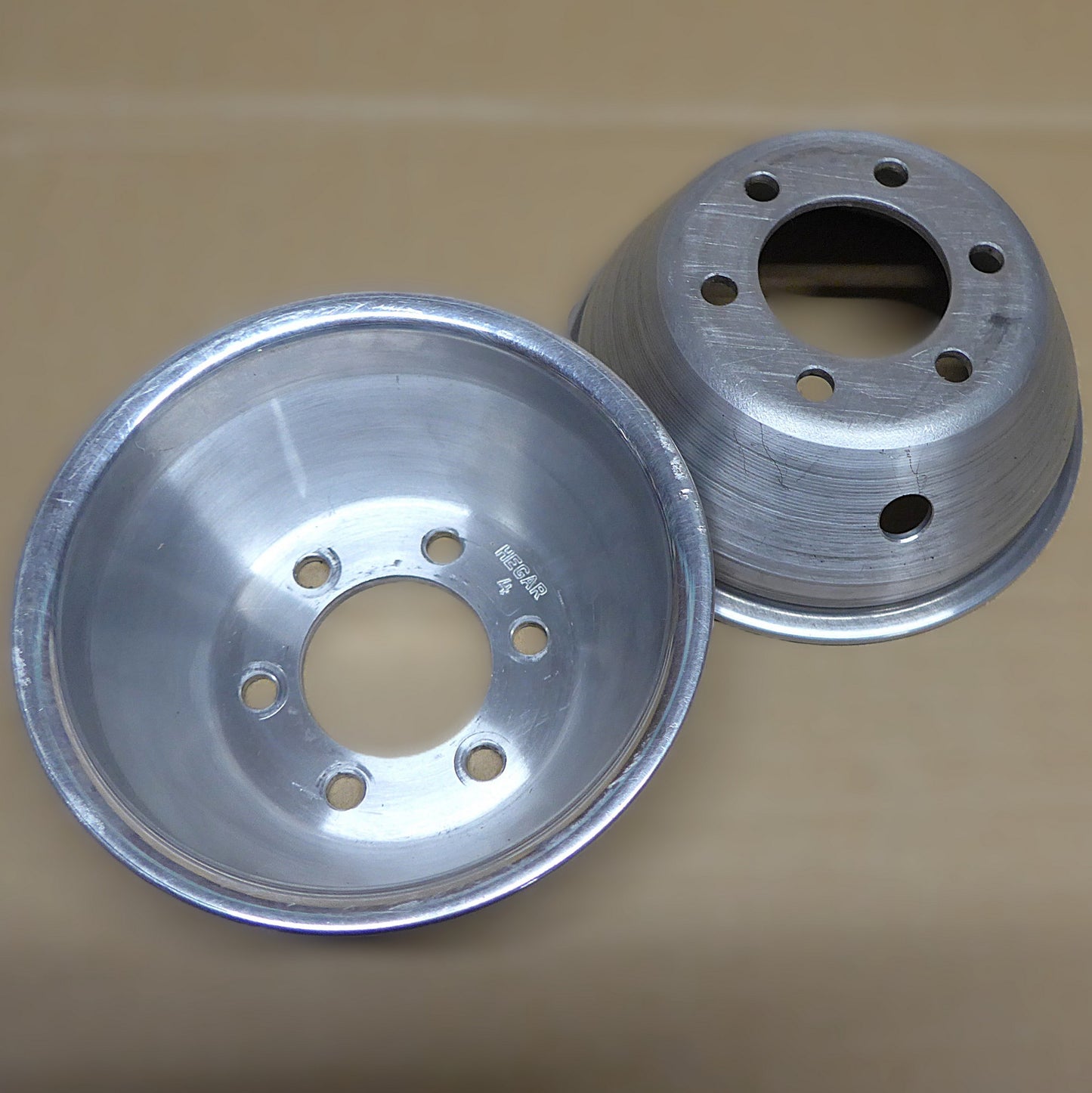 Hegar 5" Wheel Rim Halves Assembly (A/R)