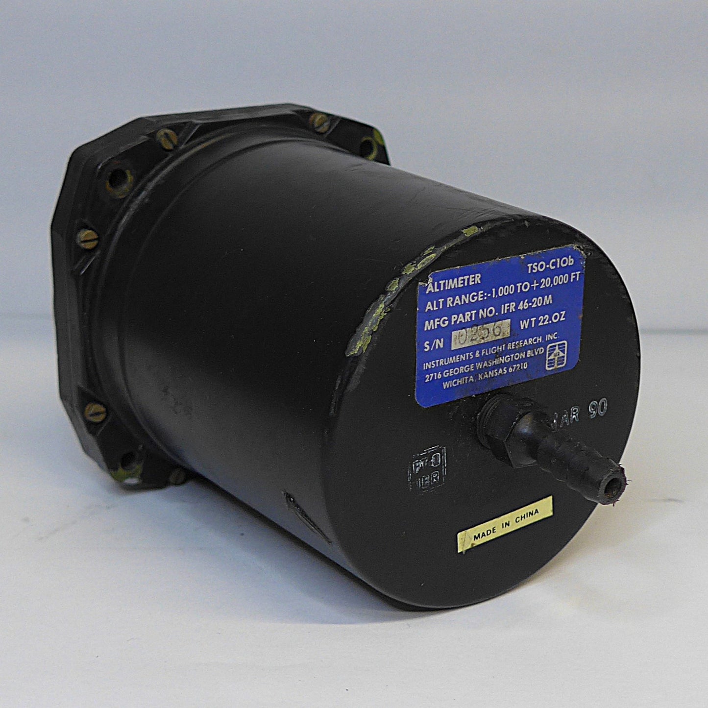 Altimeter -1,000 To +20,000 FT - TSO-C10b (A/R)