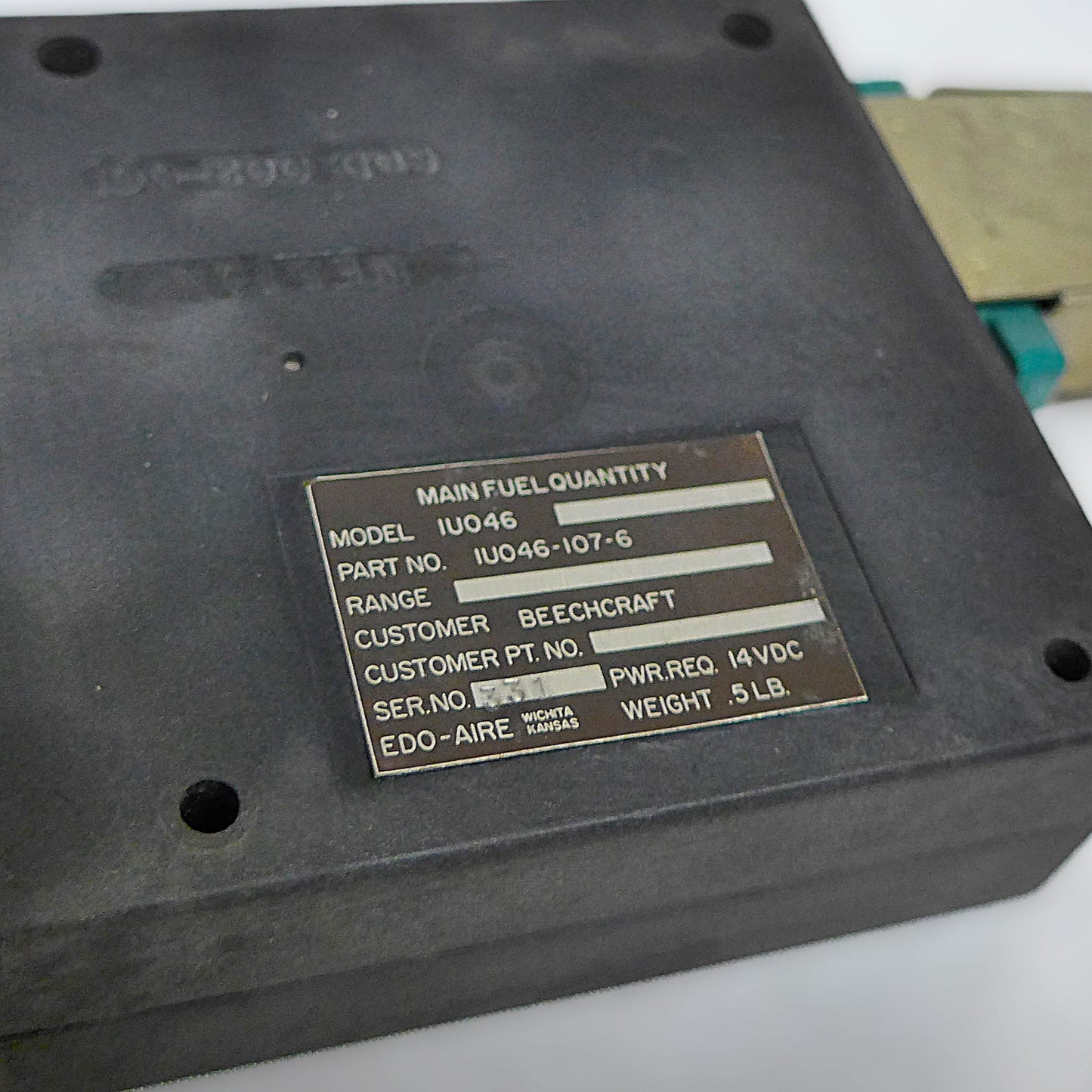 Main Fuel Quanitity Dual Gauge S/N: 331 (A/R)