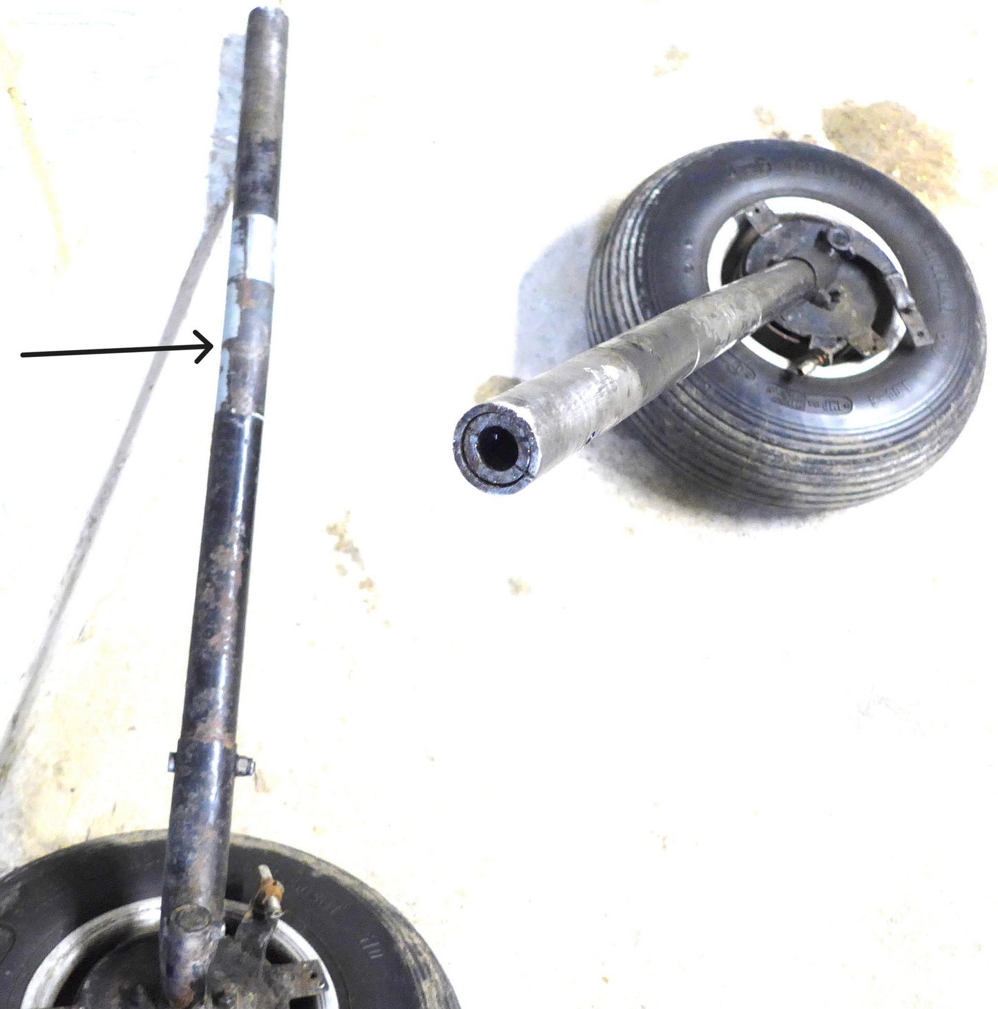 Main Gear, Wheels & Brakes Assy - Early S-6 Parallel Tube (A/R)