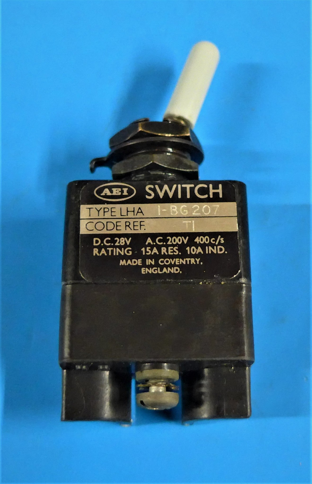 Rotax AEI Toggle Switch - 2 Position (A/R)