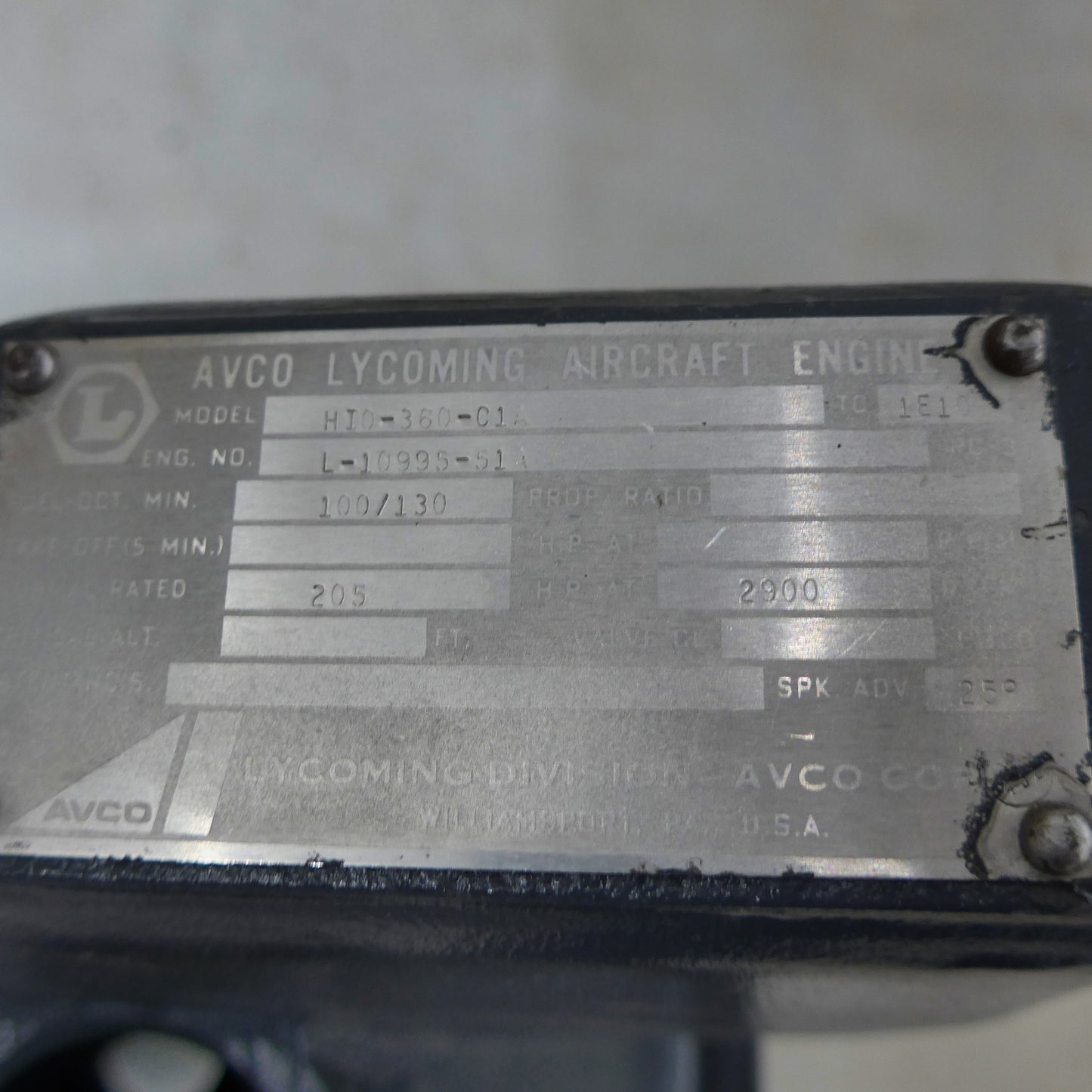 Sump Assy - IO/HIO 360 (A/R)