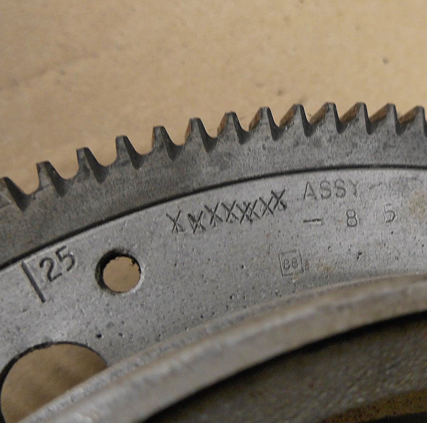 Support Assy 76628 - Starter Ring Gear (A/R)