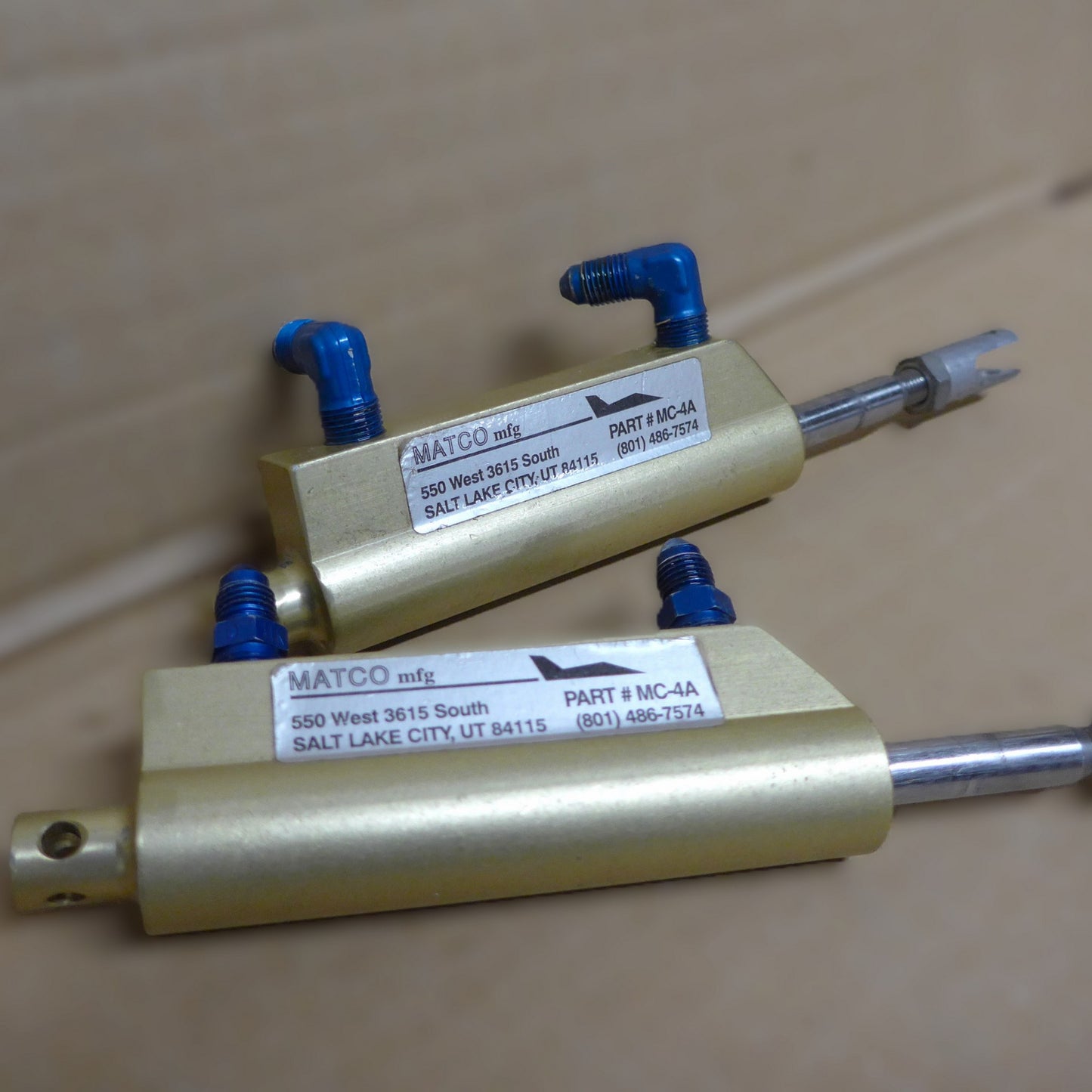 Matco Master Cylinder - Pair (A/R)