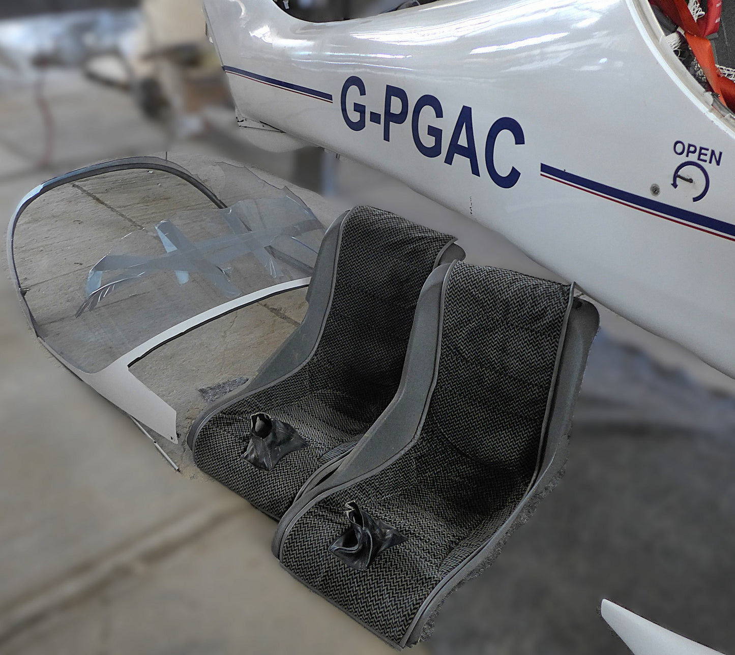 Now Breaking For Parts - G-PGAC