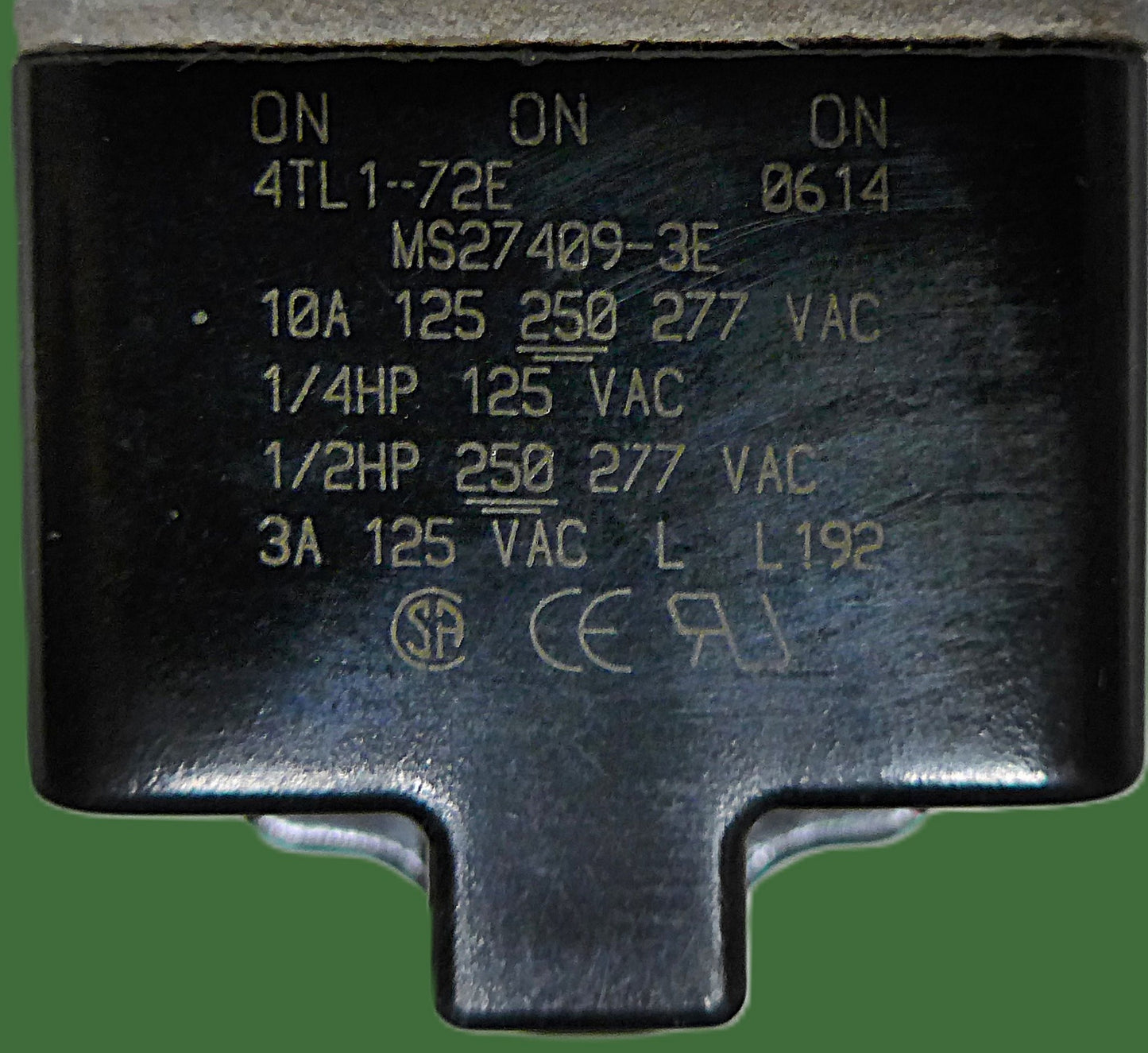 Toggle Switch (On) On (On) DP3T (N/S)