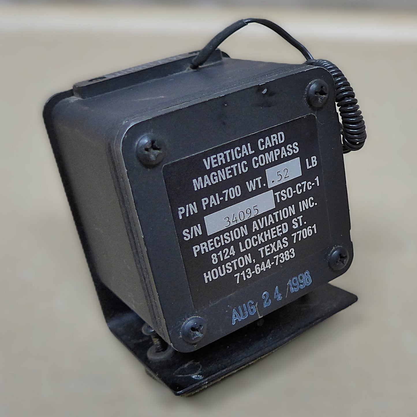 Vertical Card Magnetic Compass (A/R)