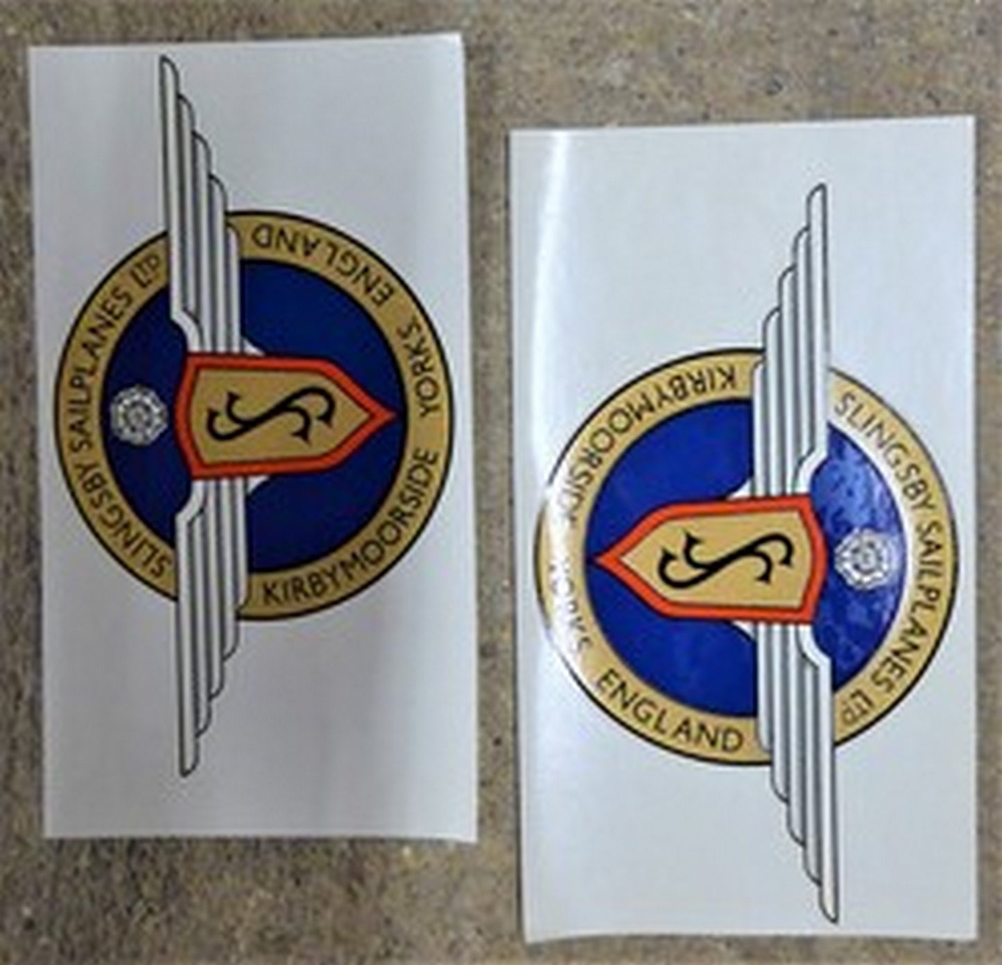 Decals - Slingsby Sailplanes - Pair (N/S)