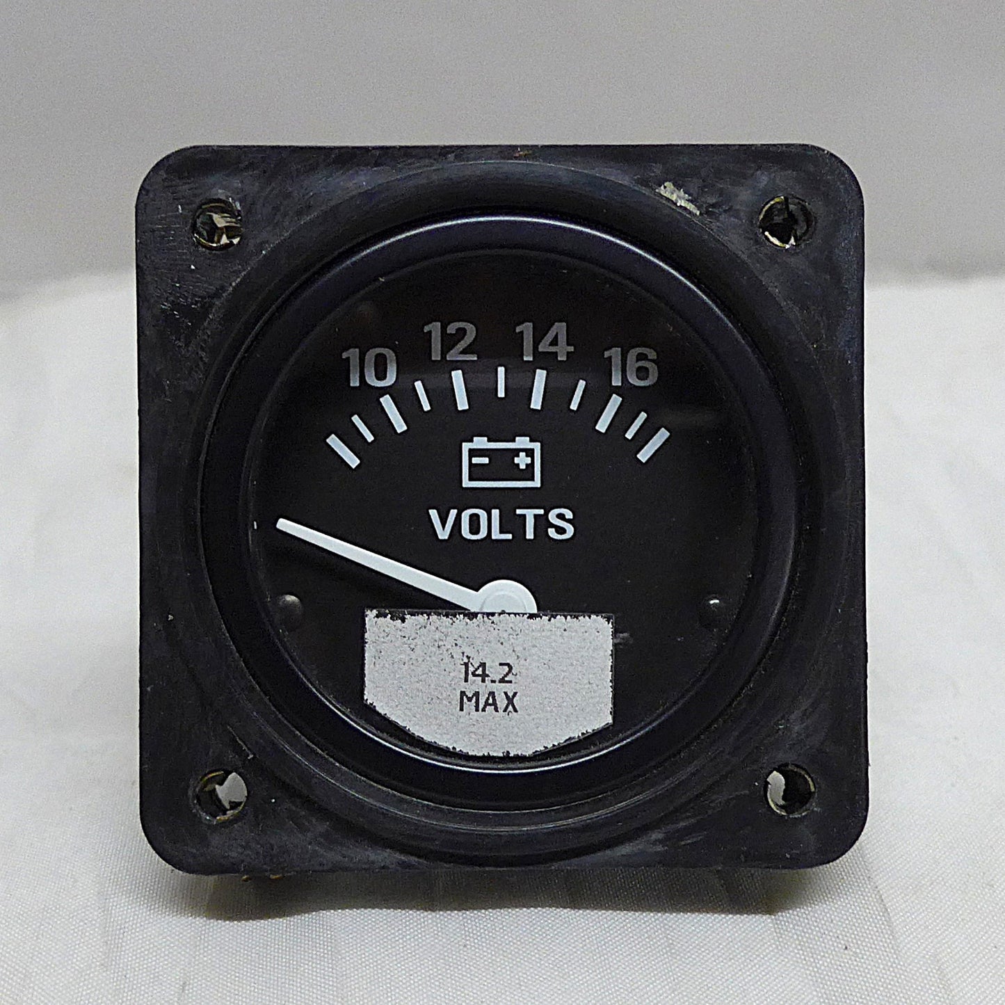 Microflight DC Voltmeter Gauge - 12V (A/R)