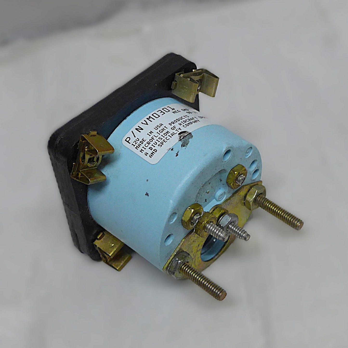 Microflight DC Voltmeter Gauge - 12V (A/R)