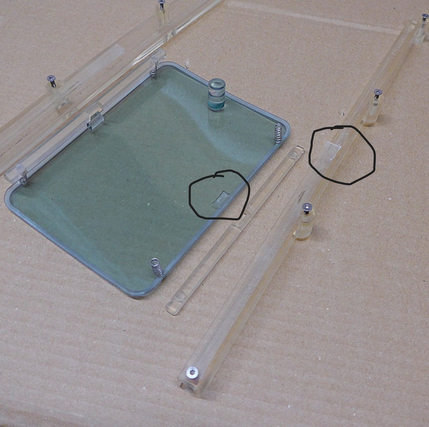 Weiss Munchen DV Panel & Rails Assembly (A/R)