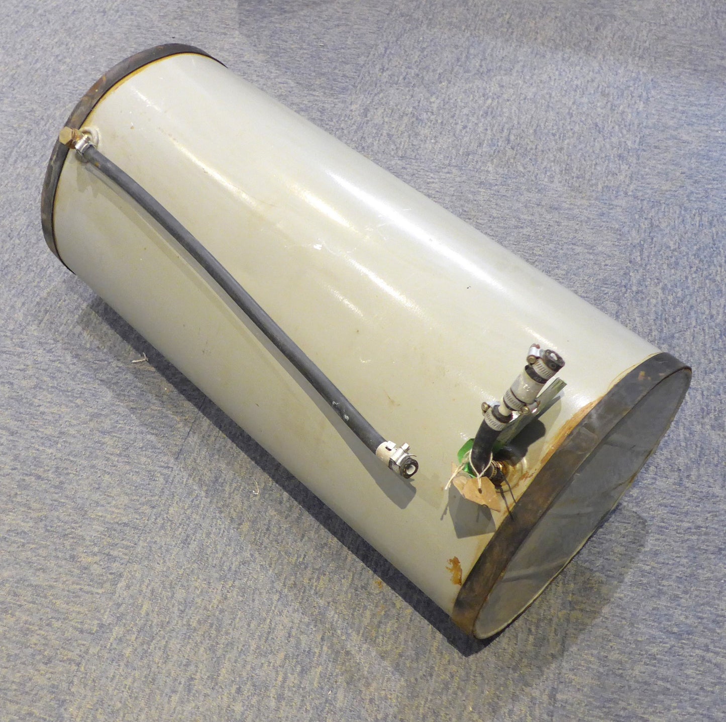 Oblong Aluminium Fuel Tank - approx 50Ltr (A/R)