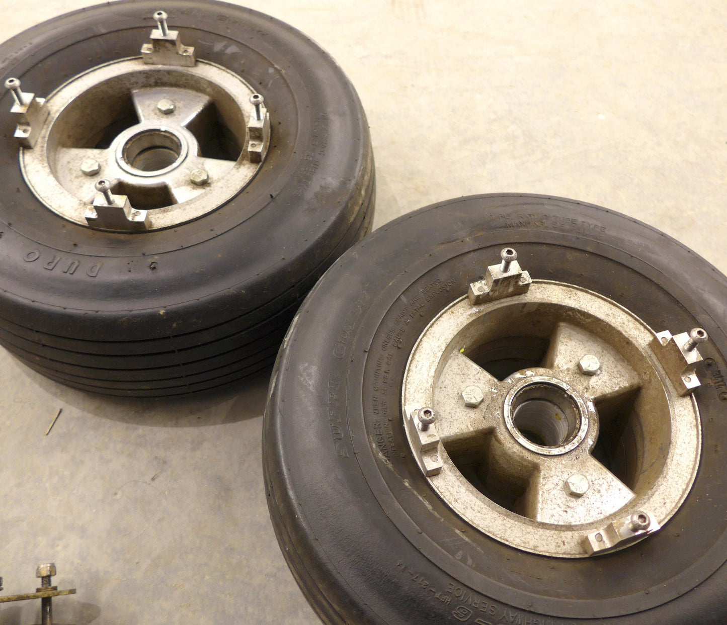 Wheel & Brake Set - 6.00 x 6 - Marc Ingegno (A/R)