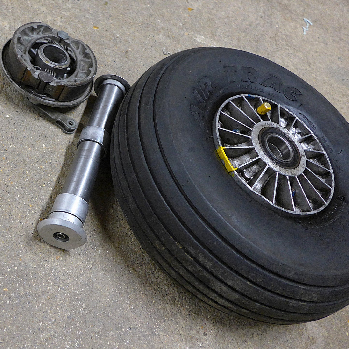 TOST 5.00-5 Main Wheel, Brake & Axle Assembly (A/R)