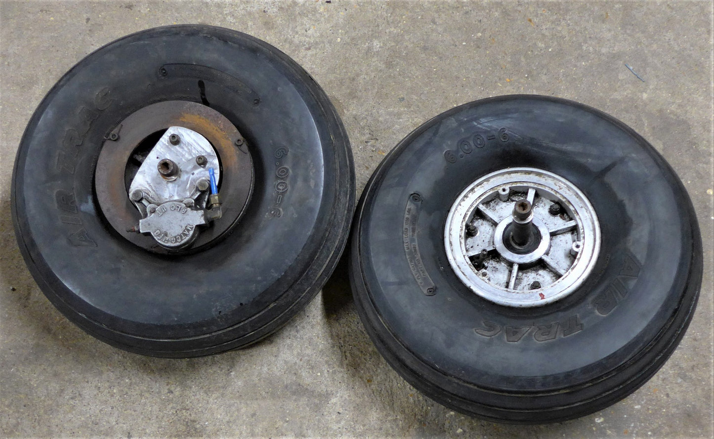 Matco 6.00-6 Main Wheel & Disc Brake Assy - Pair (A/R)