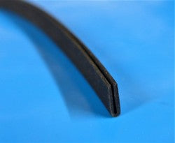 Rubber U Section - 3/8" x 1/32" - Sold Per Foot