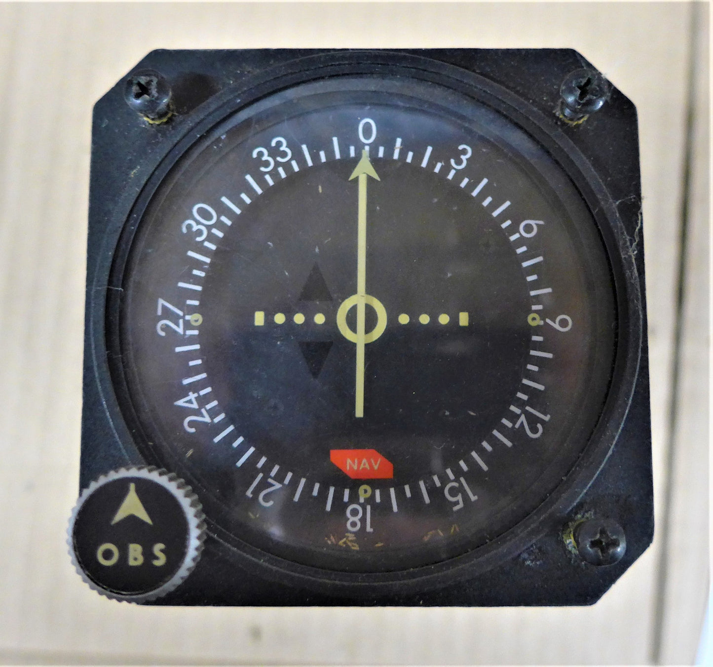 VOR/LOC Indicator- IN-244A (A/R)