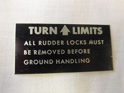 Placard (N/S)