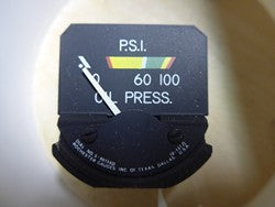Oil Pressure Gauge (A/R)